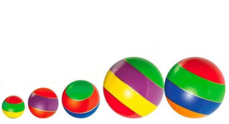 Купить Мячи резиновые (комплект из 5 мячей различного диаметра) в Шебекине 