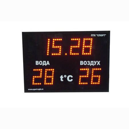 Купить Часы-термометр СТ1.16-2t для бассейна в Шебекине 