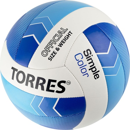 Купить Мяч волейбольный Torres Simple Color любительский р.5 в Шебекине 